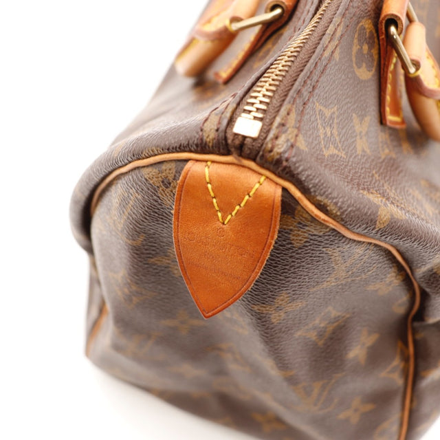 Vue du fond Louis Vuitton Speedy 30 Toile Monogramme occasion authentique — AMANA Vintage