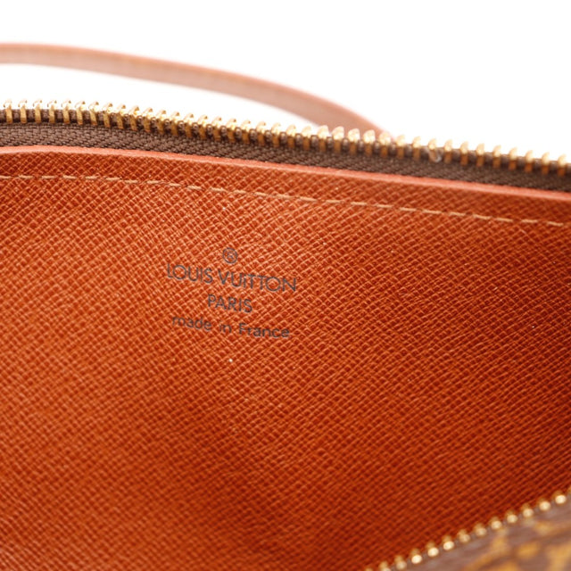 Vue du fond Louis Vuitton Papillon 26 toile Monogram occasion authentique — AMANA Vintage