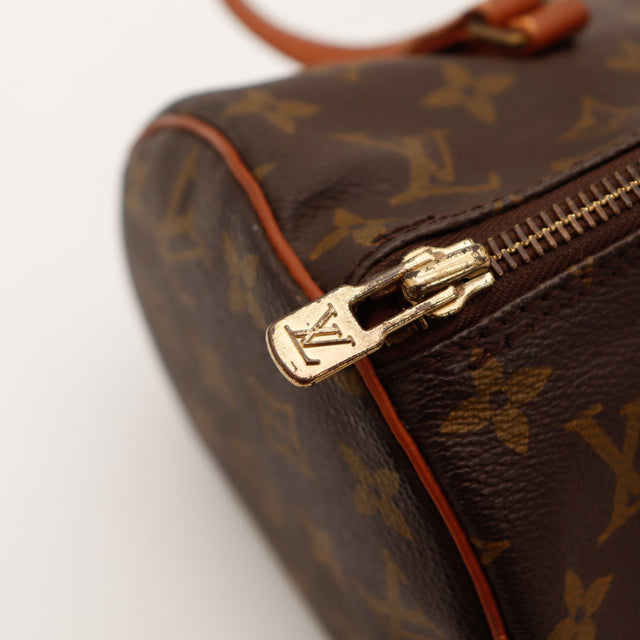 Détail zip Louis Vuitton Papillon 30 Toile Monogram — AMANA Vintage