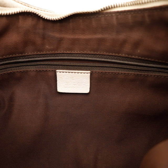 Intérieur doublure textile marron Hobo Gucci propre — AMANA Vintage
