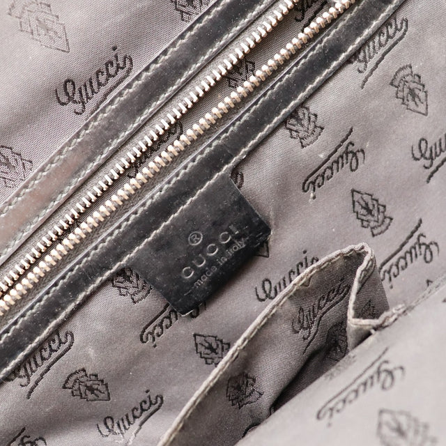 Intérieur doublure textile Tote Bag Bambou Gucci — AMANA Vintage