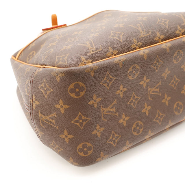 Vue angle lateral bas Louis Vuitton Deauville Monogram — AMANA Vintage