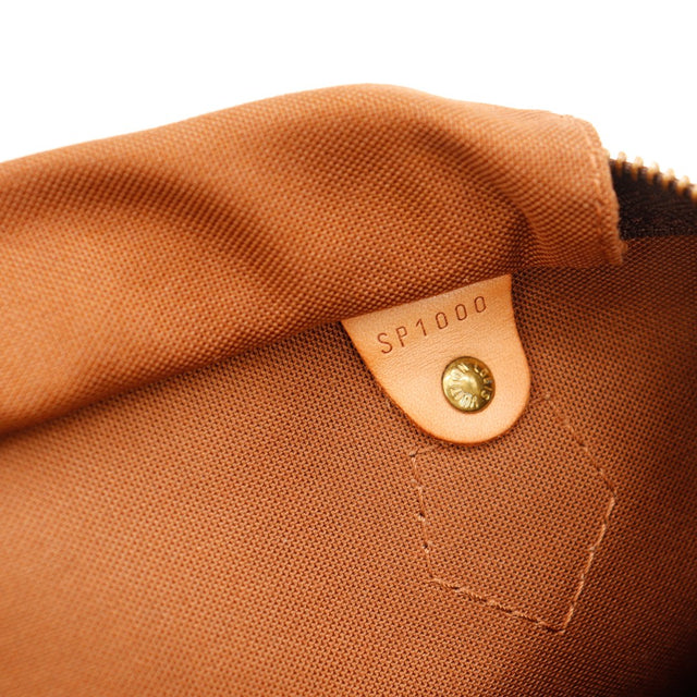 Date code SP1000 Louis Vuitton Speedy 30 languette cuir intérieure — AMANA Vintage