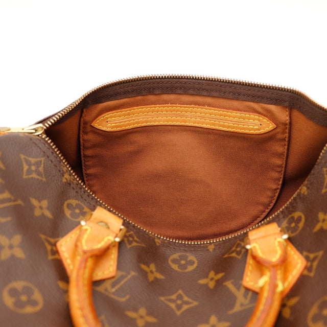 Intérieur doublure textile Louis Vuitton Speedy 30 avec poche — AMANA Vintage