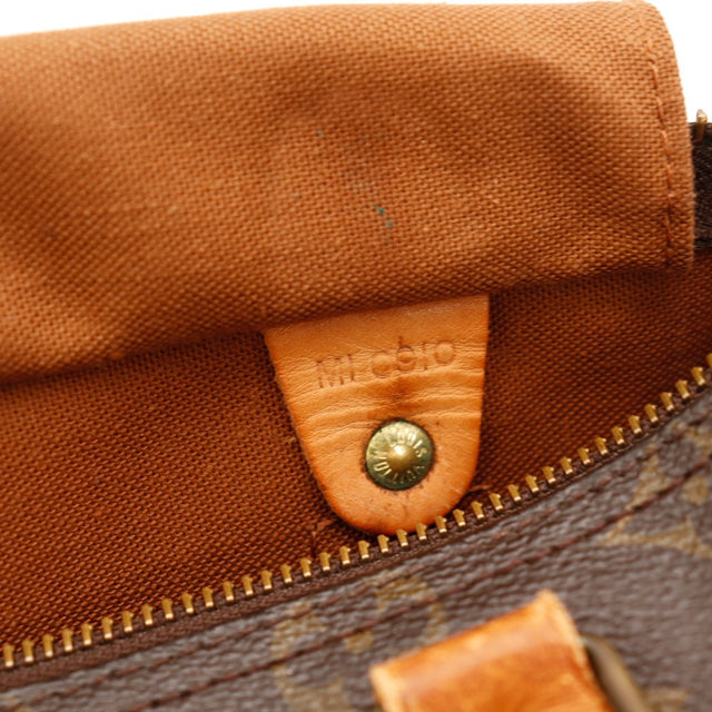 Détail zip et curseur Louis Vuitton Speedy 25 — AMANA Vintage