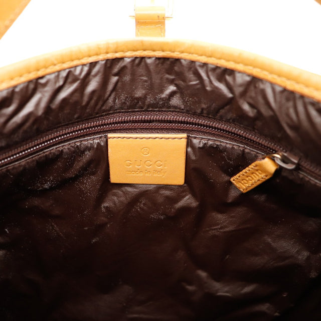 Intérieur doublure Gucci New Jackie étiquette made in Italy occasion authentique — AMANA Vintage