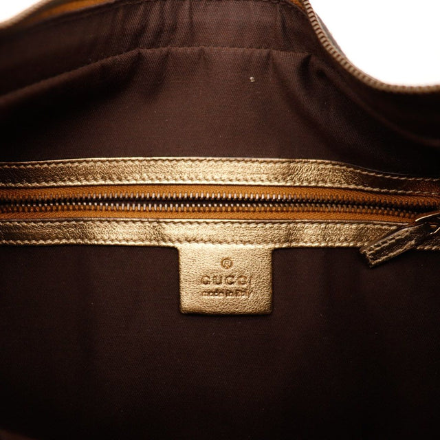Intérieur doublure et estampille Gucci made in Italy Hobo Babouska occasion authentique — AMANA Vintage