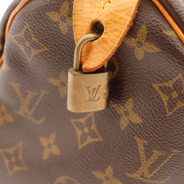 Vue du fond Louis Vuitton Speedy 25 Toile Monogramme occasion authentique — AMANA Vintage