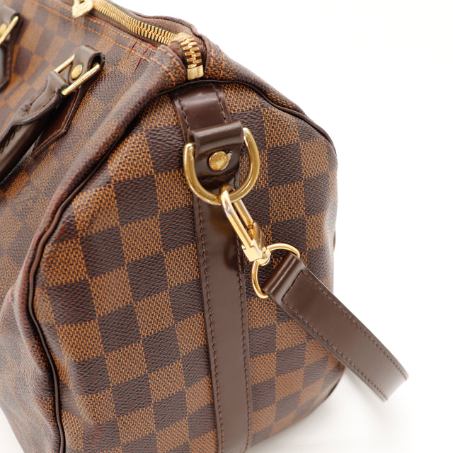 Speedy Bandoulière 30 Damier Ebene Louis Vuitton
