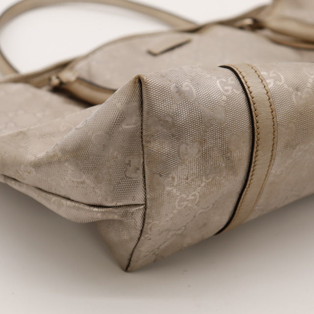 Detail coin et bordure cuir Gucci Tote Bag — AMANA Vintage