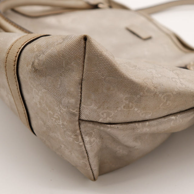Detail coin inferieur Gucci Tote Bag toile — AMANA Vintage