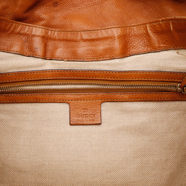 Intérieur toile Gucci Hobo estampille made in Italy occasion authentique — AMANA Vintage