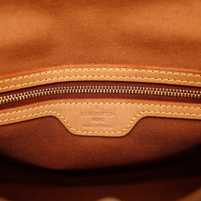 Intérieur doublure orange Louis Vuitton Mini Looping occasion authentique — AMANA Vintage