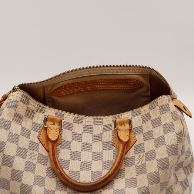 El Speedy 30 Damier Azur Louis Vuitton
