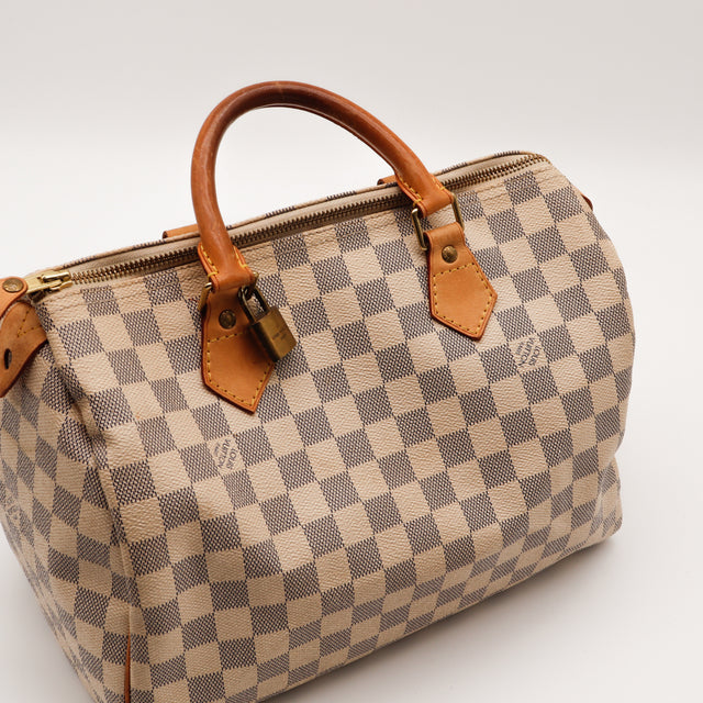 El Speedy 30 Damier Azur Louis Vuitton