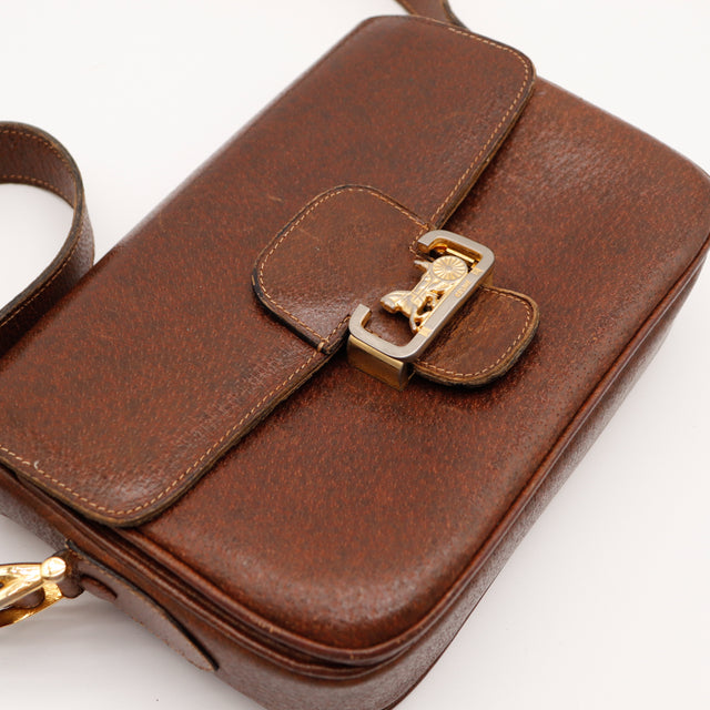 Le Triomphe Céline Macadam Cuir Grainé