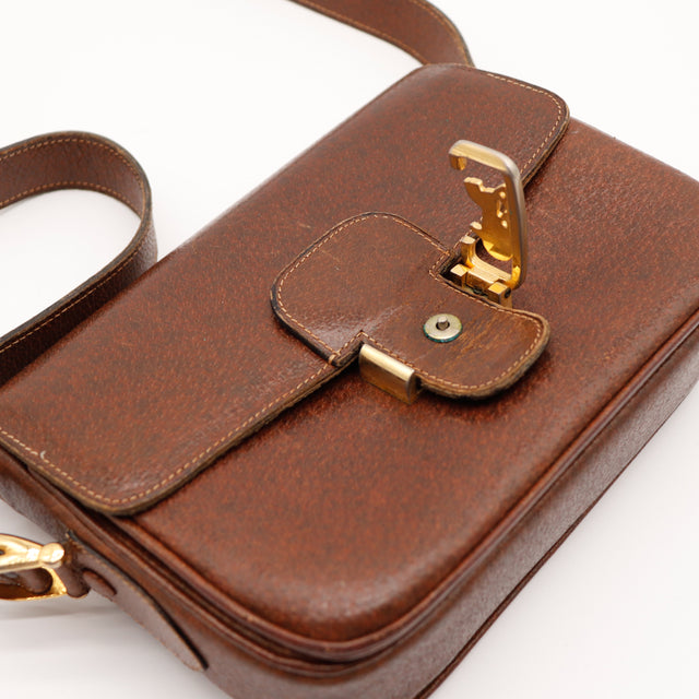 Le Triomphe Céline Macadam Cuir Grainé