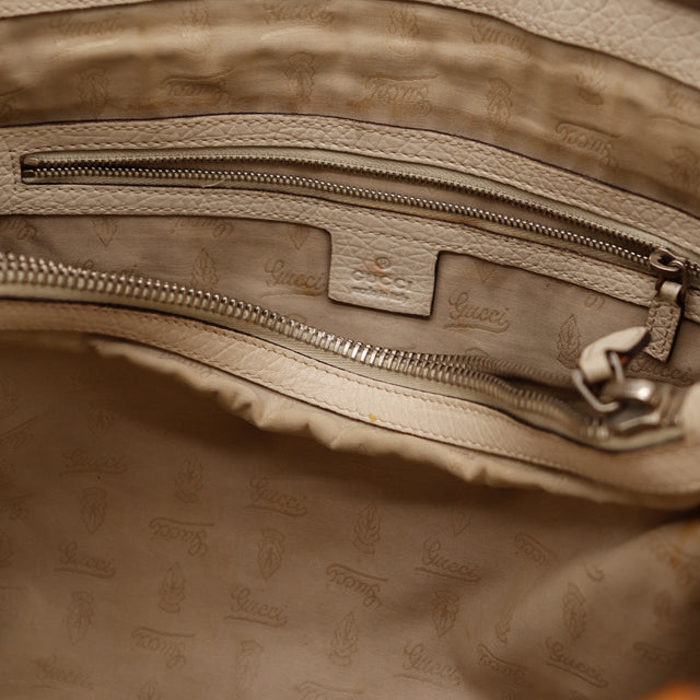 Le Tote Bag Bambou Blanc Gucci