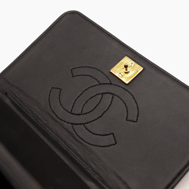 Le Wallet On Chain Chanel Cuir Box