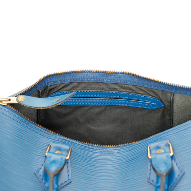 Le Speedy 30 Épi Bleu Louis Vuitton