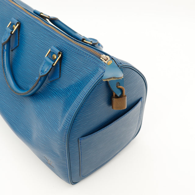 Le Speedy 30 Épi Bleu Louis Vuitton