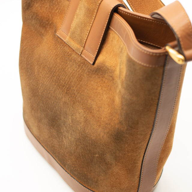 Gucci Horsebit Suede Bucket Bag