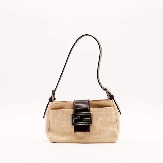 Le Mini Baguette Fendi Zucca