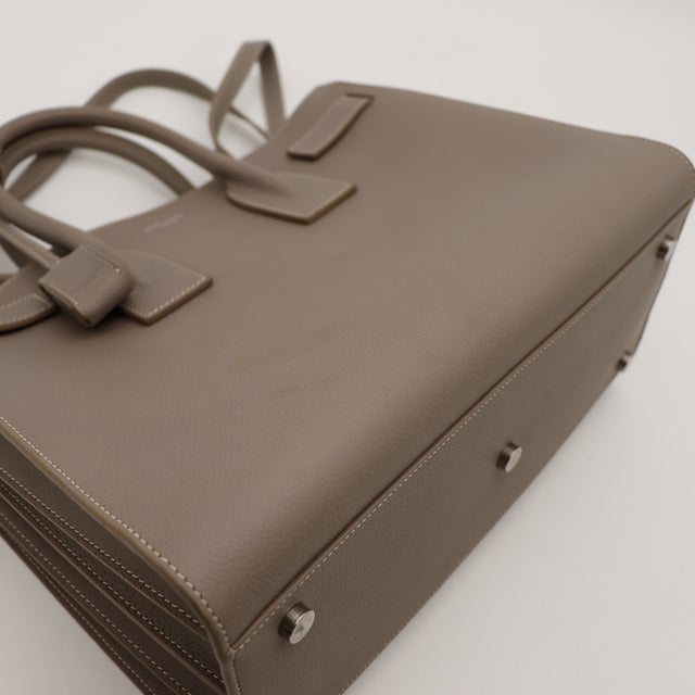 Le Sac de Jour Saint Laurent Cuir Grainé