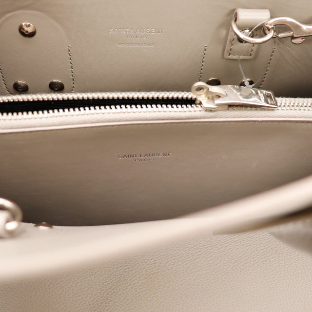 Le Sac de Jour Saint Laurent Cuir Grainé