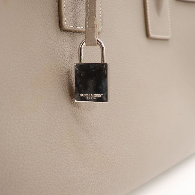 Le Sac de Jour Saint Laurent Cuir Grainé