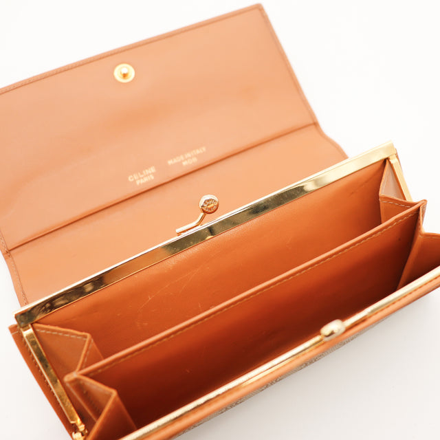 Le Portefeuille Long Céline Macadam Clair